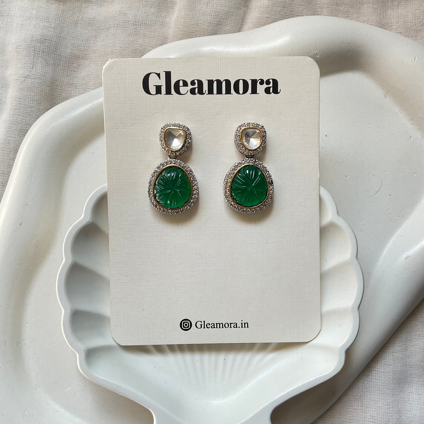 Kundan earrings