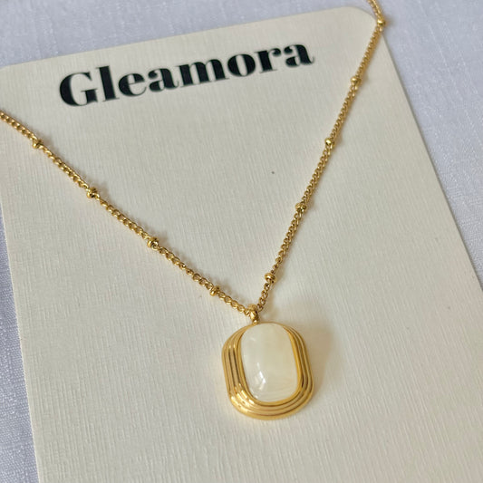 Moonstone necklace