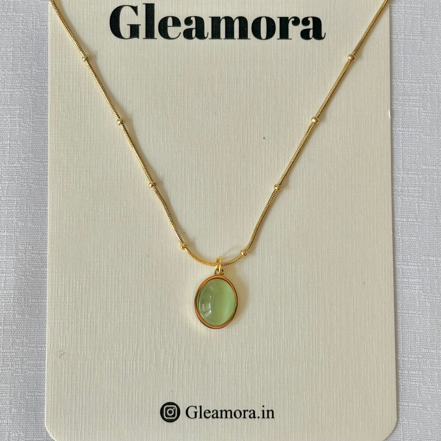Jade necklace