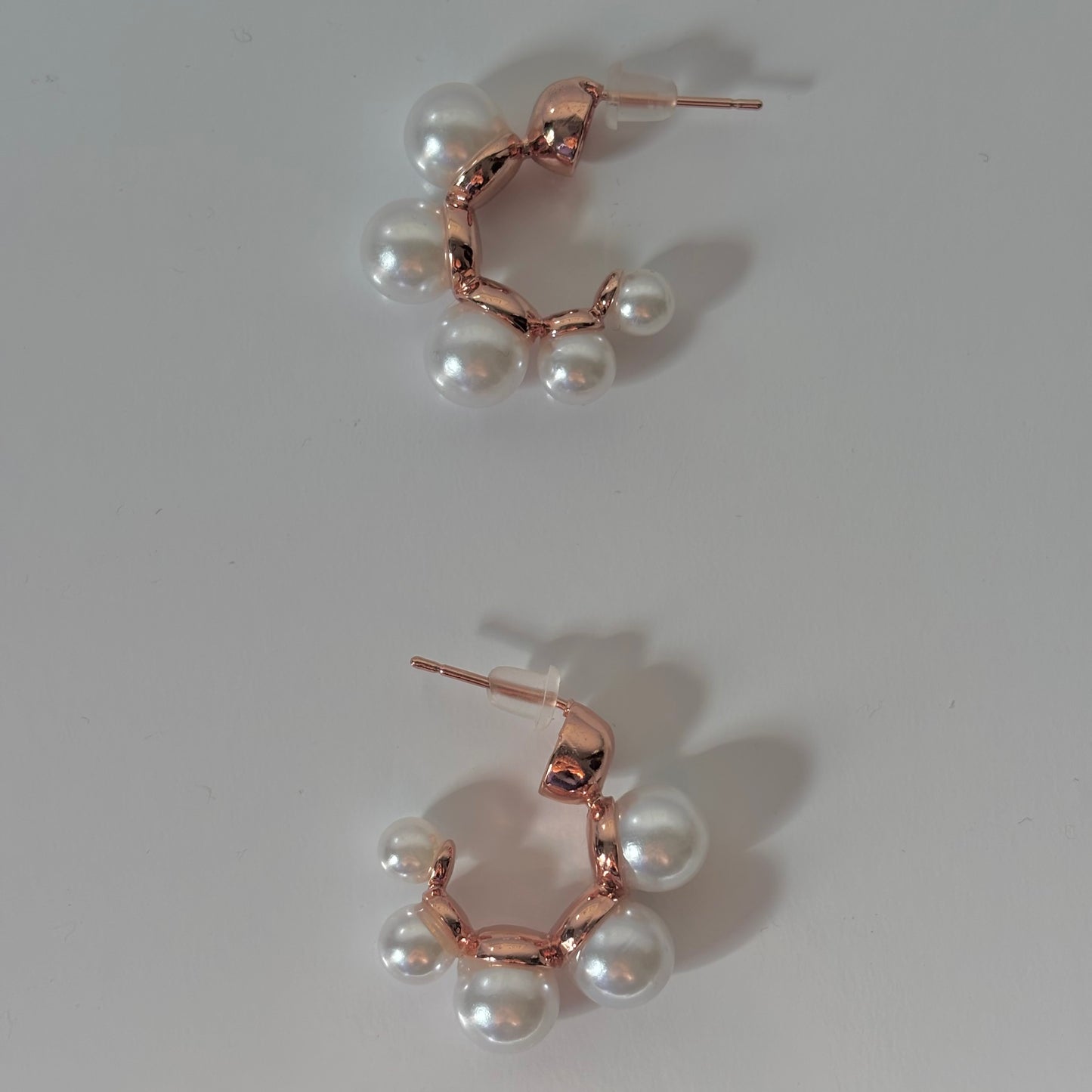Pearl open hoops