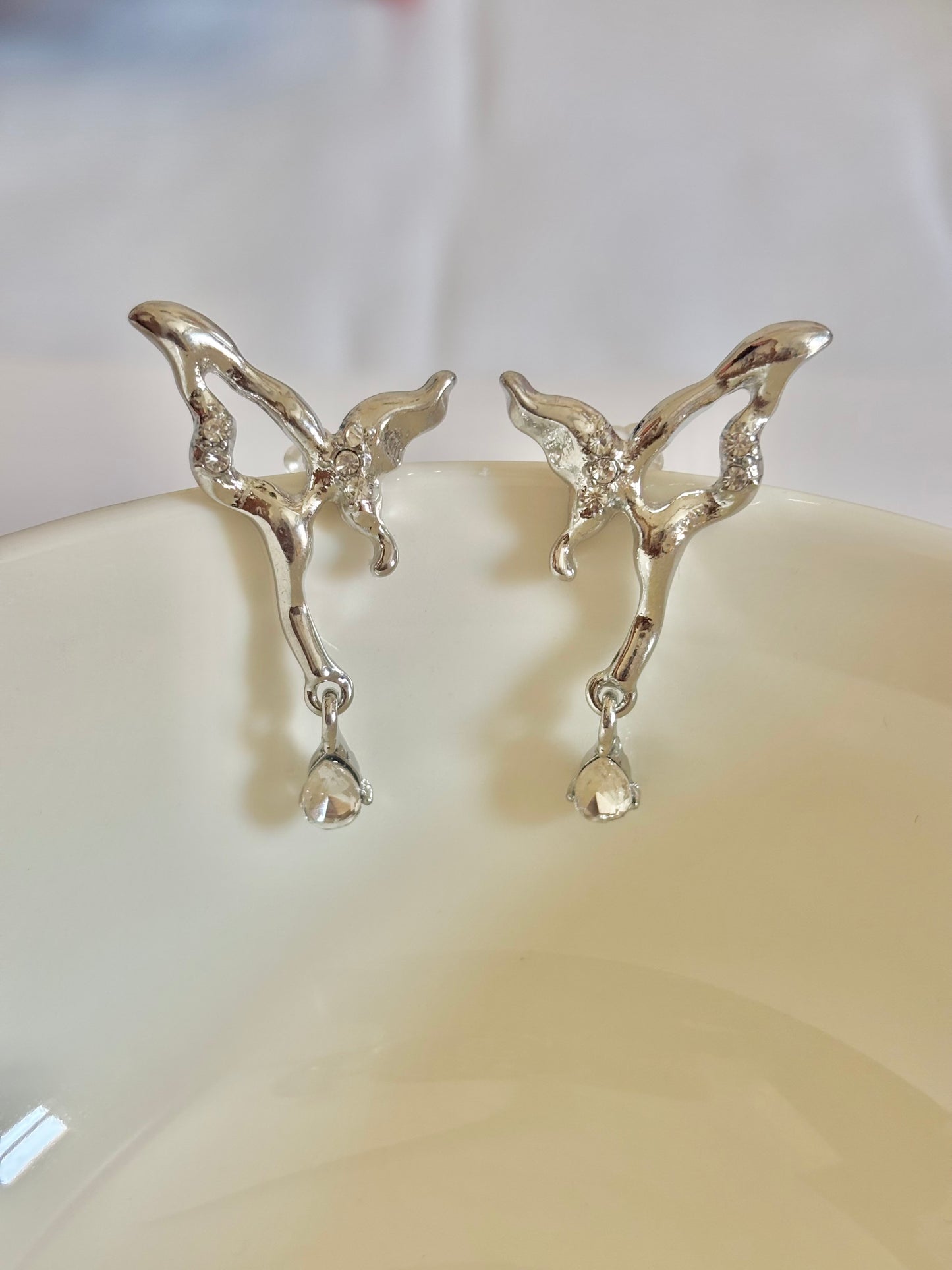 Butterfly wing earrings