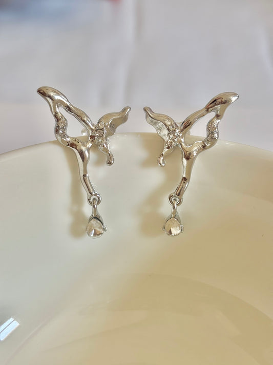 Butterfly wing earrings