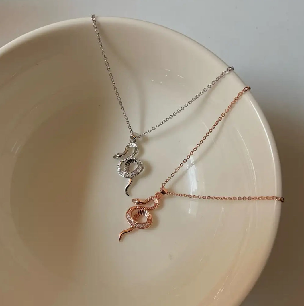 Serpent necklace