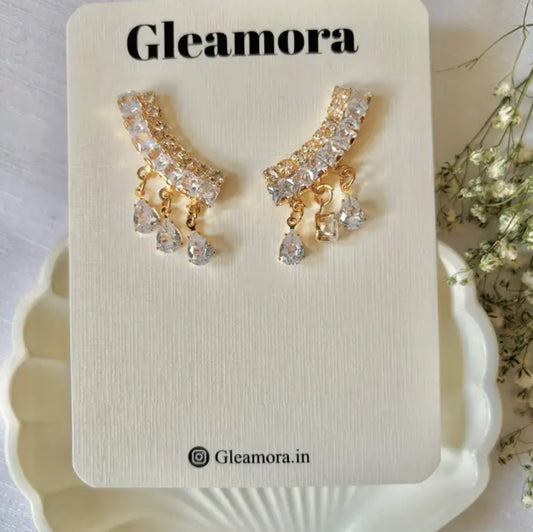 Raindrop earrings