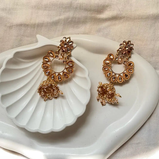 Peacock jhumka
