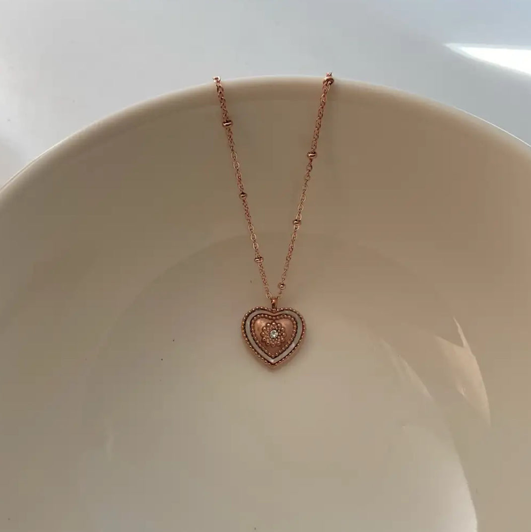 Vintage heart necklace